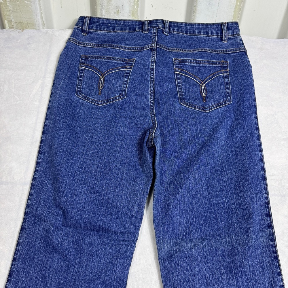 Westport Womens Bootcut‎ Jeans Blue Denim Five Pockets Western Wear Size 10 - Picture 4 of 16